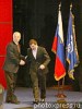 2.Антон получил партбилет из рук Бориса Грызлова на съезде партии 'Единая Россия', 2 декабря 2006г.